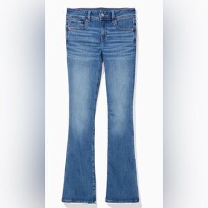 Stylish Blue Flare Women's Jeans